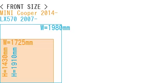 #MINI Cooper 2014- + LX570 2007-